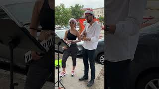 Allston Christmas carolers serenade movers on Sept 1 2024 [upl. by Navar249]