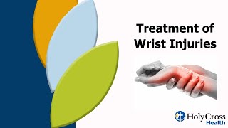 Treating Wrist Injuries with Dr Razvan Nicolescu [upl. by Colas]