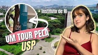 UM PASSEIO PELA USP COMIGO  Cidade Universitária   Faculdade de Relações Internacionais [upl. by Neemsaj]