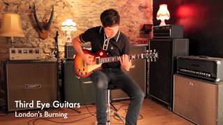 Third Eye Guitars  Londons Burning  Overdrive 2 feat Eric Poncet from Chunk No Captain Chunk [upl. by Nelluc]