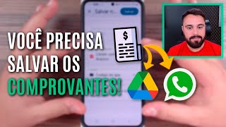 COMO COMPARTILHAR COMPROVANTES DE PAGAMENTO NO WHATSAPP E NO DRIVE [upl. by Chon257]