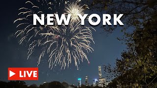 New York City Marathon Fireworks [upl. by Vernor387]