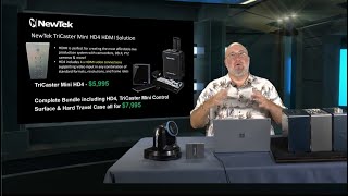 NewTek TriCaster Mini HD4 And SDI Upgrades And Updatess [upl. by Derayne]