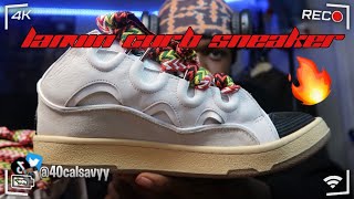 LANVIN CURB SNEAKER REVIEW [upl. by Nagaem]