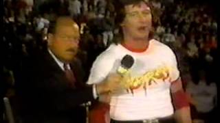 Mean Gene Okerlund interviews Roddy Piper about Rick Rude 12031989 [upl. by Aillemac]