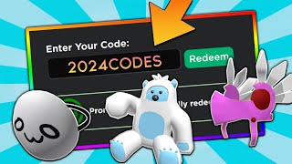 8 NEW CODES ALL 2024 Roblox Promo Codes For ROBLOX FREE Items and FREE Hats UPDATED [upl. by Anillehs898]