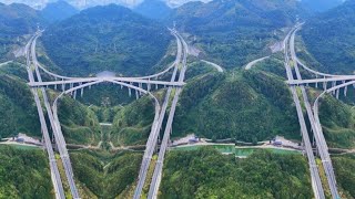 The Baotou–Maoming Expressway A 3000 km Artery Connecting Northern and Southern China Bridge [upl. by Silberman]