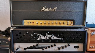 Comparison Marshall Plexi with Diezel VH2 Channel1 [upl. by Zoller]