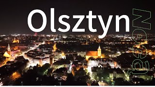 Olsztyn nocą olsztyn [upl. by Naji310]