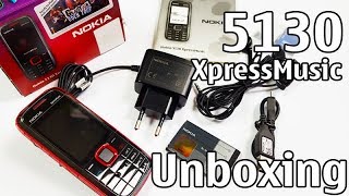 Nokia 5130 XpressMusic Unboxing 4K with all original accessories RM495 review [upl. by Clift]