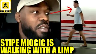 Insider Info reveals Stipe Miocic maybe injured ahead of fight vs Jon JonesTopuriaMax Talk Trash [upl. by Nerak]