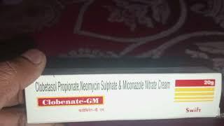 Clobetasol Propionate neomycin sulphate ampMiconazole Nitrate Cream uses in hindi [upl. by Zerk]