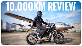 Husqvarna Svartpilen 401  10000km Review  Deutsch [upl. by Calan]