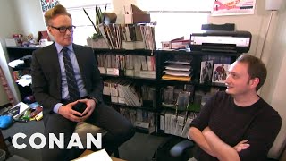 Conan Gives Staff Performance Reviews  CONAN on TBS [upl. by Ayekahs]