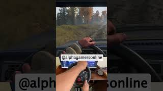 Crossing river in Nissan  Snowrunner alphagamers snowrunner gaming games 4k shorts short [upl. by Kerwin63]