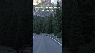 🇮🇹 4K Driving the SELLA PASS in ITALY italianalps scenicdrive dolomites [upl. by Etnaed]