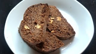 Homemade Chocolate Biscotti Recipe Delicious and Easy to Make Moroccan Sweets [upl. by Nnazil]