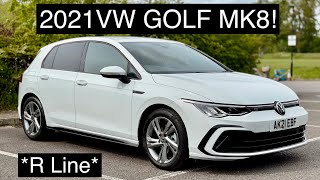 The 2021 VW Golf Mk8 is still the BEST Hot Hatch Full in depth review R Line [upl. by Aneel882]