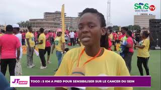 5 Km à pied pour sensibiliser sur le cancer du sein [upl. by Lyn]