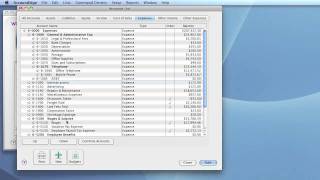 Creating Accounts in AccountEdge [upl. by Reniar873]