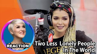 Vocal Coach Reacts to KZ Tandingan  Two Less Lonely People In The World 國外聲樂老師點評 谭定安 kztandingan [upl. by Beaumont869]