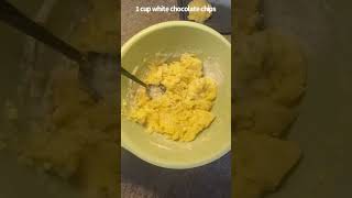 Cake Mix White Chocolate Chip Crinkle Cookies [upl. by Ahtiek433]