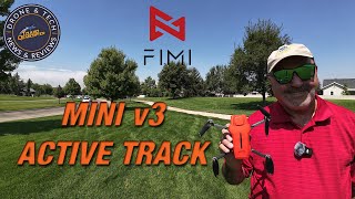 Fimi Mini v3 Active Track Follow v3 Fixed Wing Mode Flight Test and Demonstration [upl. by Ardnot416]