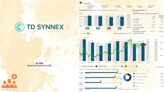 SNX TD Synnex Q3 2024 Earnings Conference Call [upl. by Adnohsed]