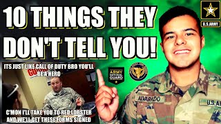 10 Things They DONT Tell You When You Enlist In The MILITARY 2022 [upl. by Yamauchi]