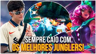 STOMPANDO DE QIYANA COM UM JUNGLER DUVIDOSO NO TIME  League of Legends [upl. by Sousa]