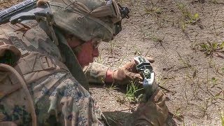 Combat Engineer Demolition Range – Claymore Mine amp Bangalore Torpedo [upl. by Stu]