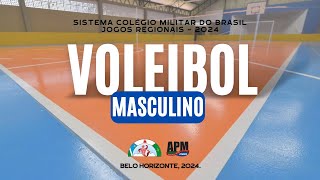 VÔLEI MASC  CMBH X CMB  Jogos da Amizade Regionais CentroOeste 2024 [upl. by Pavior681]