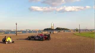 Red Bull Racing F1 Car Plays The StarSpangled Banner [upl. by Odinevneib]