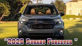 2026 subaru forester wilderness  2026 subaru forester limited  2026 subaru forester australia USA [upl. by Nnyladnarb185]