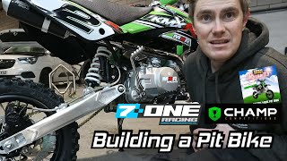 What is the best way to build a new pit bike   Win this M2R pit bike  pitbike motorcycle [upl. by Akinirt]