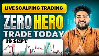 🔴26 Sept zero hero live trading  Bank nifty trading optionstrading trading livetrading nifty50 [upl. by Kraul]