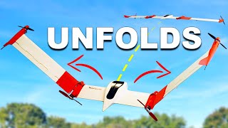 UnFolding a Quadcopter to Increase Efficiency  Part 1 [upl. by Richard594]