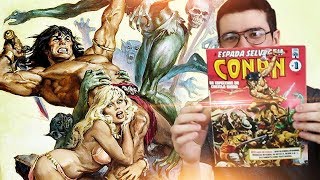 A clássica revista ESPADA SELVAGEM DE CONAN  Papel Jornal 06 [upl. by Aydan927]