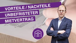 unbefristeter Mietvertrag  VorteileNachteile  Hausverwaltung amp Immobilien Jaklitsch [upl. by Nafets]