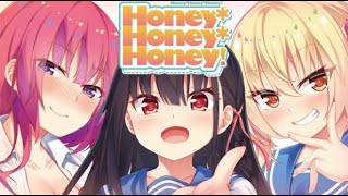 HoneyHoneyHoney  PC gameplay  Romantic visual novel [upl. by Shaughn]