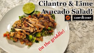 Cilantro Lime Chicken with Avacado salad griddlerecipes [upl. by Turner150]