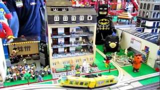 Lego Paternoster Elevator  Monorail [upl. by Hnahk868]