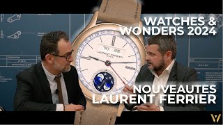 Laurent Ferrier  Nouveautés 2024 Watches and Wonders [upl. by Hallette]