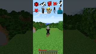 fall damage vs different mobs in Minecraft はいよろこんで part2 minecraft shorts memes [upl. by Wrightson131]