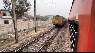 Diverted 12621Tamil Nadu Exp meets 18310Jammu TawiSambalpur Exp  Aligarh Junction Skip [upl. by Kcirad698]