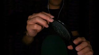 No Talking ASMR  35 Minutes of Mic Brushing and Tapping [upl. by Jolee]