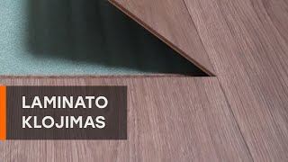 Laminato klojimas [upl. by Chico]