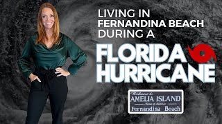 Living in Fernandina Beach During a Florida Hurricane [upl. by Ollayos]