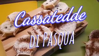 Cassatedde di ricotta siciliane ricetta dolce di Pasqua [upl. by Aliban]