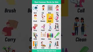 Most Common Words for Kids  Learn Basic English Vocabulary learnenglishwords [upl. by Flodnar895]